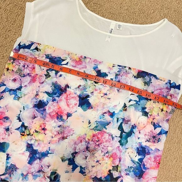 EVER NEW Sheer Floral Print Blouse – US 8 - Picture 8 of 8